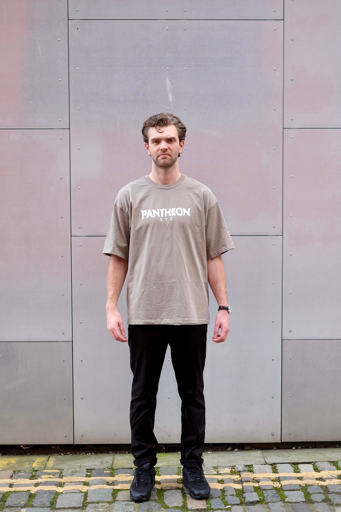 SIGNATURE LOGO TEE CAPPUCCINO